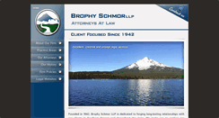 Desktop Screenshot of brophylegal.com